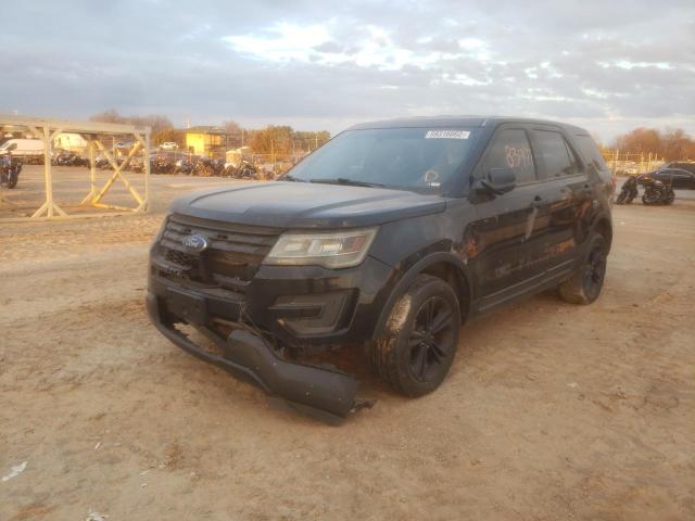 1FM5K8AR2GGA86341 - 2016 FORD EXPLORER POLICE INTERCEPTOR BLACK photo 2