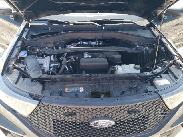 1FM5K8AB1MGC35224 - 2021 FORD EXPLORER POLICE INTERCEPTOR BLACK photo 12