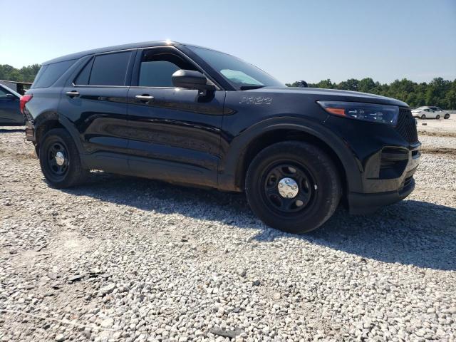 1FM5K8AB1MGC35224 - 2021 FORD EXPLORER POLICE INTERCEPTOR BLACK photo 4