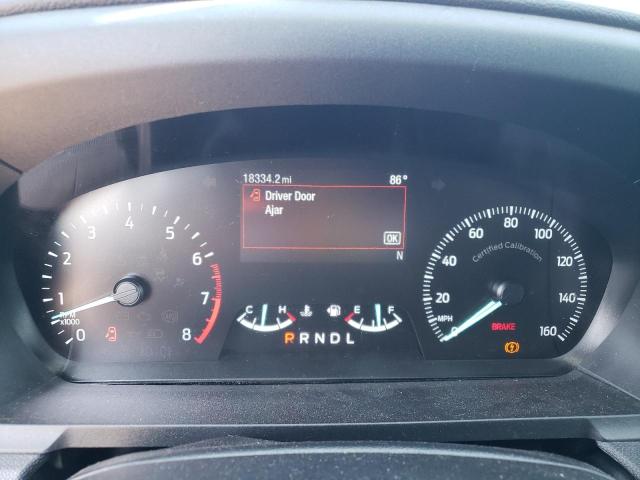 1FM5K8AB1MGC35224 - 2021 FORD EXPLORER POLICE INTERCEPTOR BLACK photo 9