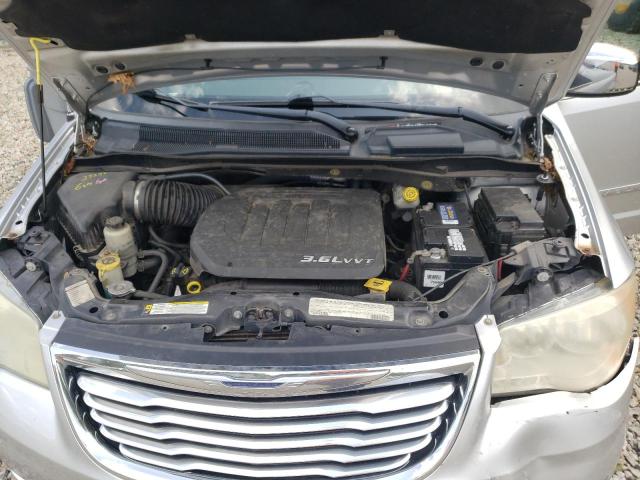 2A4RR8DG5BR783127 - 2011 CHRYSLER TOWN & COU TOURING L GRAY photo 12