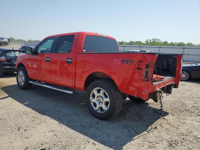 1FTFW1EF9DFD57823 - 2013 FORD F150 SUPERCREW RED photo 2