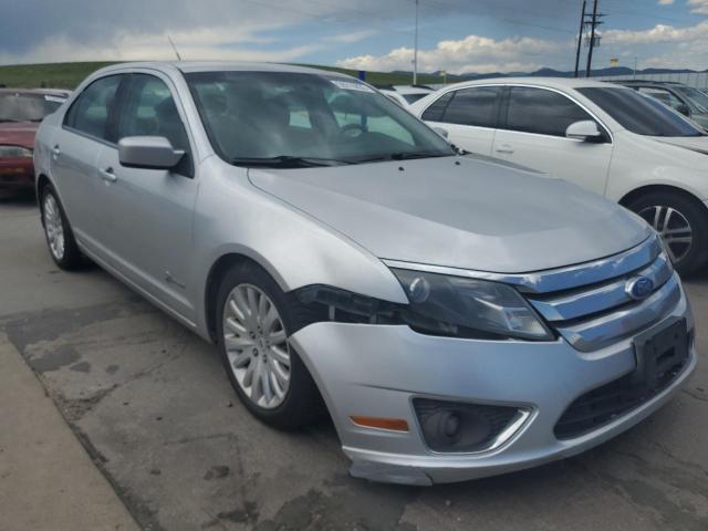 3FADP0L33BR282498 - 2011 FORD FUSION HYBRID SILVER photo 4