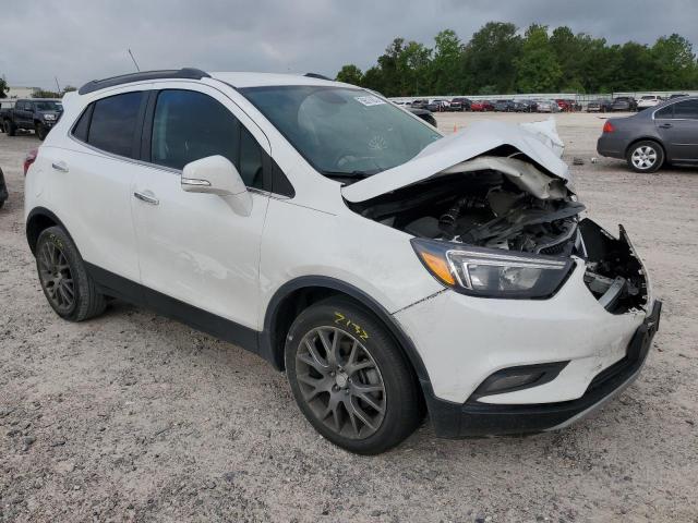 KL4CJ1SM4KB708897 - 2019 BUICK ENCORE SPORT TOURING WHITE photo 4