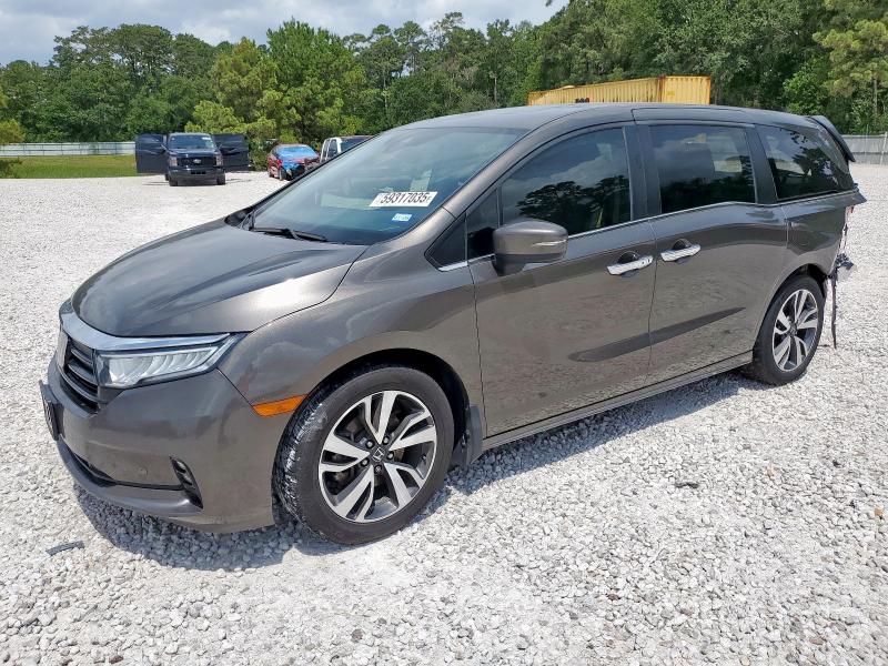 5FNRL6H82PB037008 - 2023 HONDA ODYSSEY TOURING BROWN photo 1
