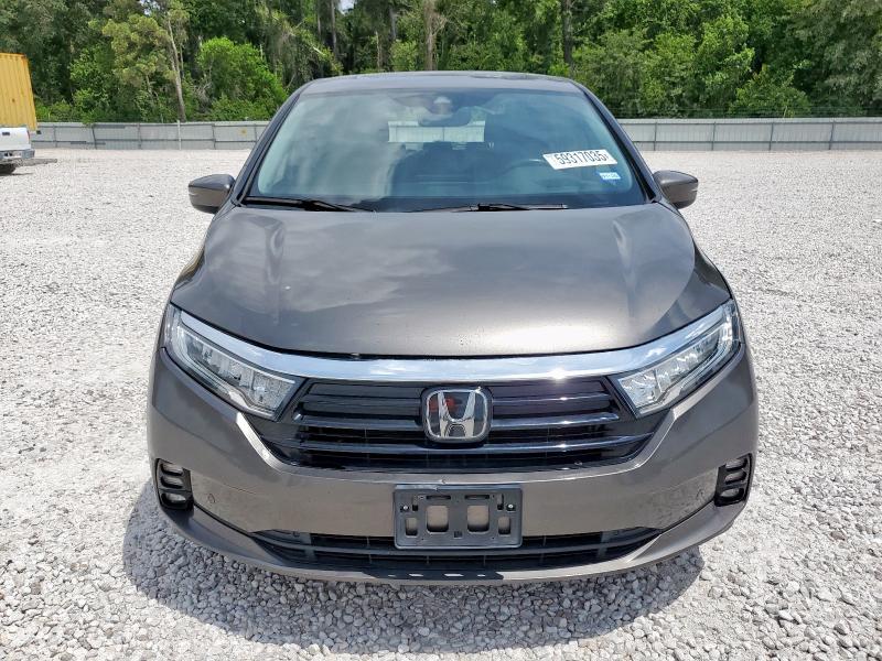 5FNRL6H82PB037008 - 2023 HONDA ODYSSEY TOURING BROWN photo 5