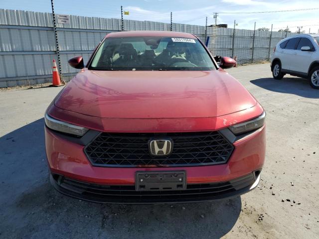 1HGCY1F23PA010614 - 2023 HONDA ACCORD LX RED photo 5