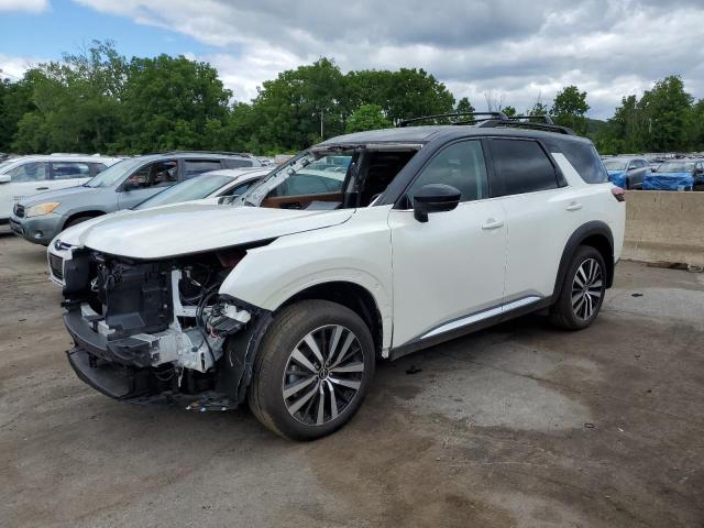 5N1DR3DKXRC225117 - 2024 NISSAN PATHFINDER PLATINUM WHITE photo 1