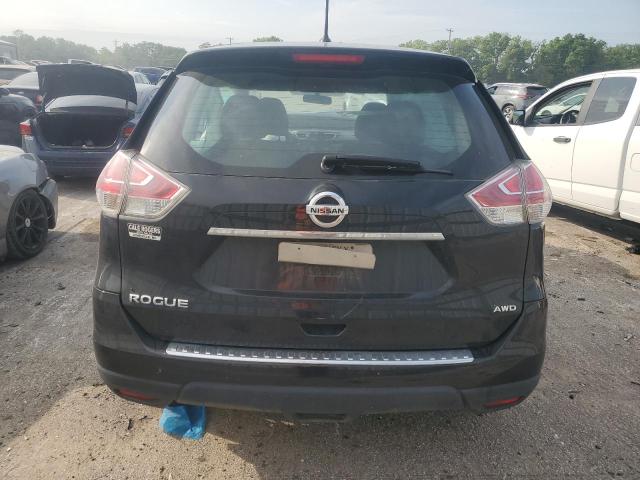 KNMAT2MV6GP602030 - 2016 NISSAN ROGUE S BLACK photo 6