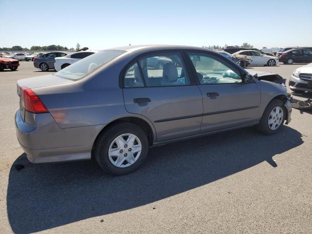 2HGES16325H623471 - 2005 HONDA CIVIC DX VP ნაცრისფერი ფოტო 3