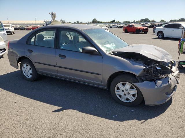 2HGES16325H623471 - 2005 HONDA CIVIC DX VP ნაცრისფერი ფოტო 4