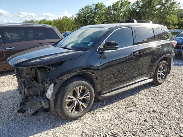 5TDKKRFH8GS153740 - 2016 TOYOTA HIGHLANDER XLE BLACK photo 1