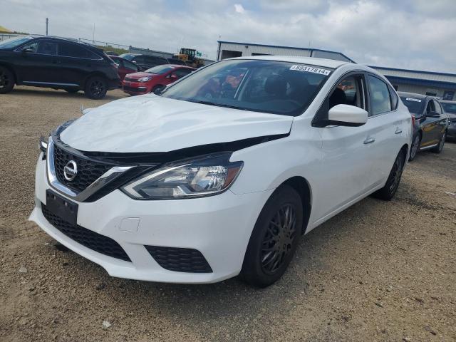 3N1AB7AP1HY402889 - 2017 NISSAN SENTRA S WHITE photo 1