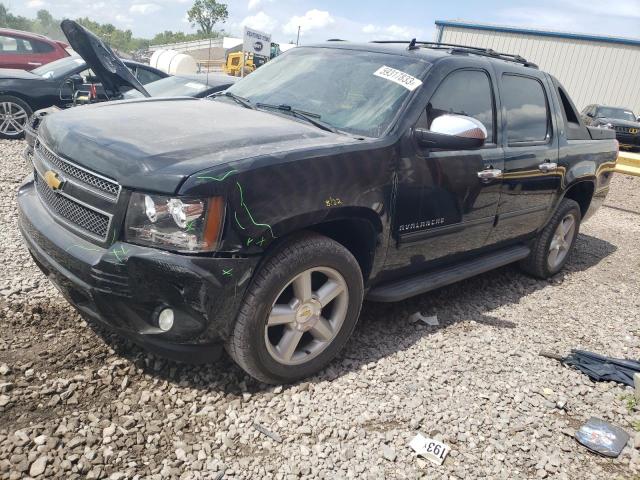 3GNMCFE05BG366918 - 2011 CHEVROLET AVALANCHE LT BLACK photo 1