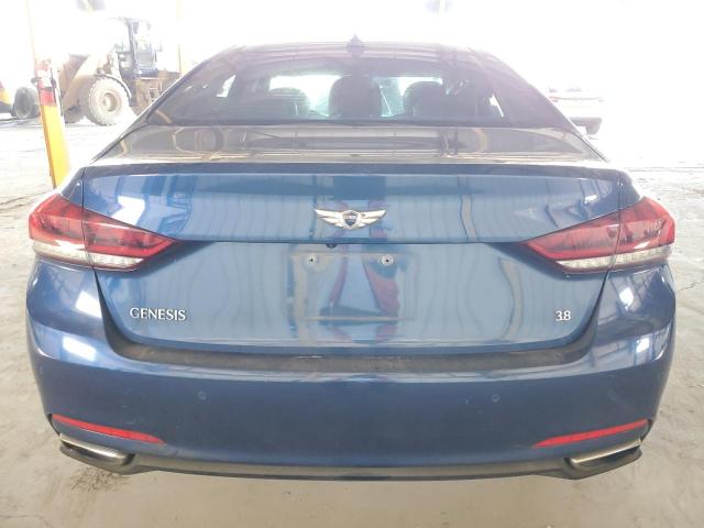 KMHGN4JE8FU103021 - 2015 HYUNDAI GENESIS 3.8L BLUE photo 6