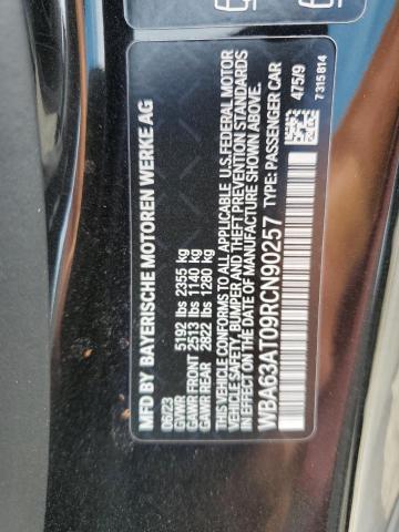 WBA63AT09RCN90257 - 2024 BMW M440XI BLACK photo 13
