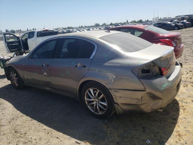 JNKCV61E69M012430 - 2009 INFINITI G37 BASE GRAY photo 2