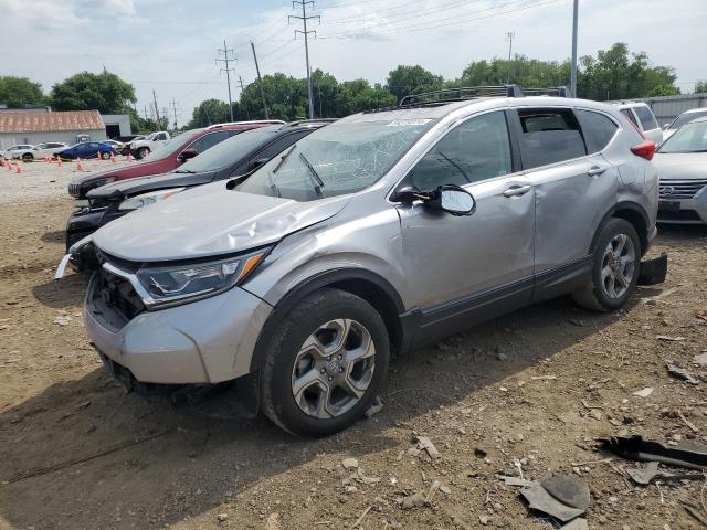 2HKRW2H83KH657134 - 2019 HONDA CR-V EXL SILVER photo 1