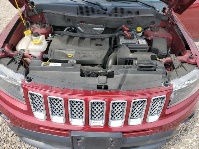 1C4NJDCB5ED623413 - 2014 JEEP COMPASS LIMITED RED photo 12