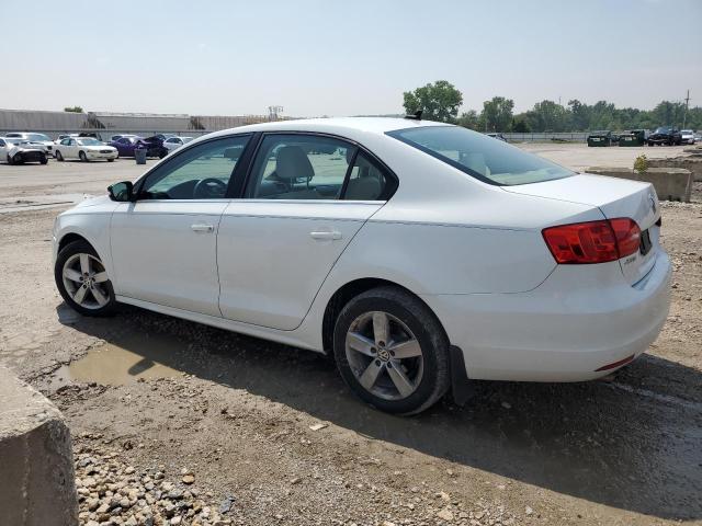 3VWLL7AJ5EM398909 - 2014 VOLKSWAGEN JETTA TDI WHITE photo 2