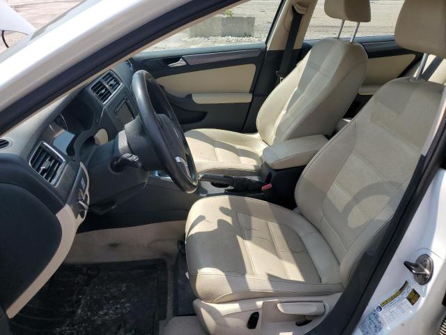 3VWLL7AJ5EM398909 - 2014 VOLKSWAGEN JETTA TDI WHITE photo 7