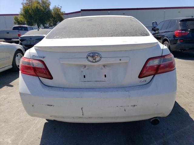 4T1BE46K97U640023 - 2007 TOYOTA CAMRY CE WHITE photo 6