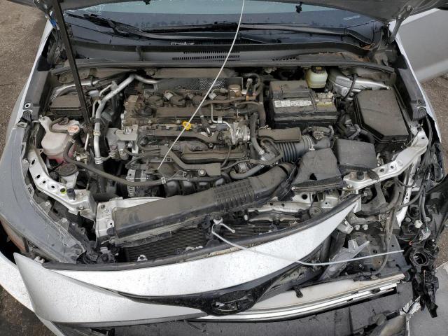 JTND4MBE6M3121945 - 2021 TOYOTA COROLLA SE SILVER photo 11