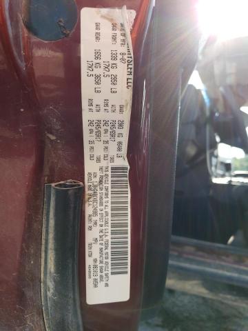 1J8HG48KX8C124985 - 2008 JEEP COMMANDER SPORT მუქწითელი ფოტო 14