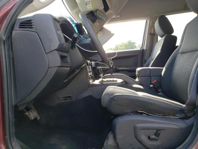 1J8HG48KX8C124985 - 2008 JEEP COMMANDER SPORT მუქწითელი ფოტო 7