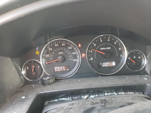 1J8HG48KX8C124985 - 2008 JEEP COMMANDER SPORT მუქწითელი ფოტო 9