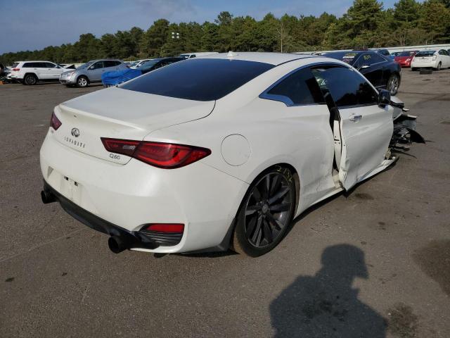 JN1EV7EL5JM390528 - 2018 INFINITI Q60 LUXE 300 WHITE photo 4