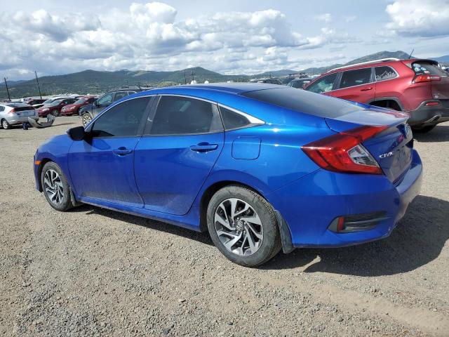 19XFC2F76GE060626 - 2016 HONDA CIVIC EX BLUE photo 2