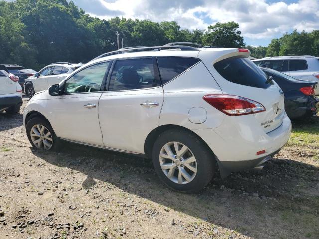 JN8AZ1MW8CW200676 - 2012 NISSAN MURANO S WHITE photo 2