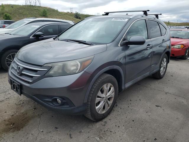 2HKRM3H59CH505135 - 2012 HONDA CR-V EX GRAY photo 1