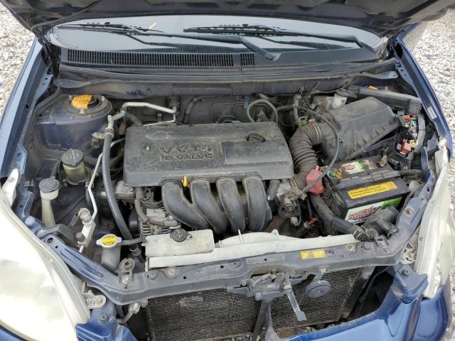 2T1KR32E64C199883 - 2004 TOYOTA COROLLA MA XR BLUE photo 11