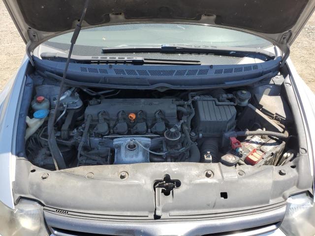 2HGFG12978H550053 - 2008 HONDA CIVIC EXL ვერცხლისფერი ფოტო 11