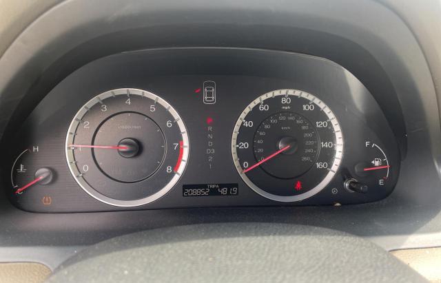 5KBCP3F87AB005983 - 2010 HONDA ACCORD EXL WHITE photo 8