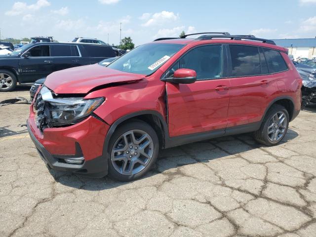 5FNYF8H5XPB020025 - 2023 HONDA PASSPORT EXL RED photo 1