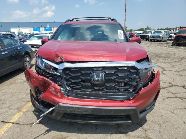 5FNYF8H5XPB020025 - 2023 HONDA PASSPORT EXL RED photo 5