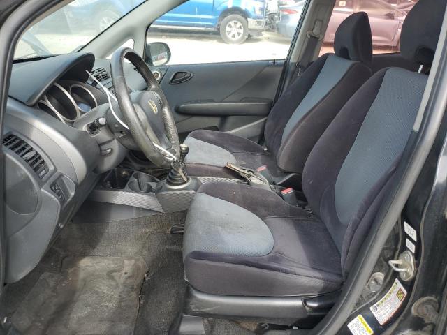JHMGD37688S009140 - 2008 HONDA FIT SPORT BLACK photo 7