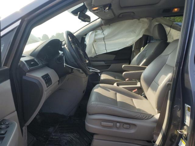 5FNRL5H62EB070824 - 2014 HONDA ODYSSEY EXL GRAY photo 7