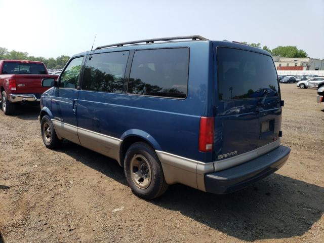 1GKEL19W61B504394 - 2001 GMC SAFARI XT BLUE photo 2