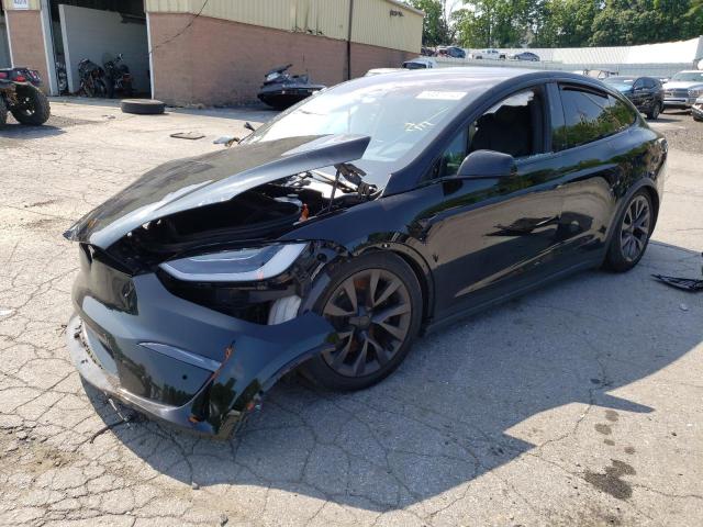 7SAXCAE55NF344368 - 2022 TESLA MODEL X BLACK photo 1