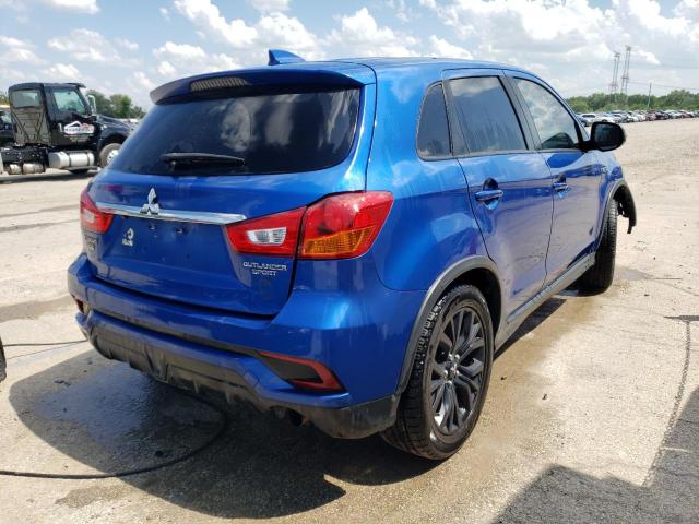 JA4AP3AU0JU011653 - 2018 MITSUBISHI OUTLANDER ES BLUE photo 3