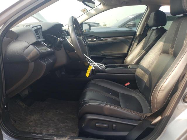 JHMFC1F72KX008976 - 2019 HONDA CIVIC EXL SILVER photo 7