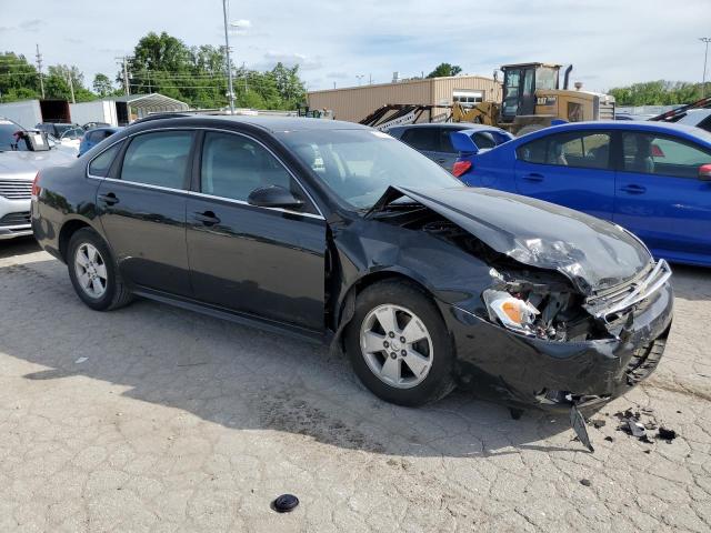 2G1WB5EK3A1171822 - 2010 CHEVROLET IMPALA LT BLACK photo 4