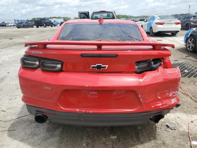1G1FH1R79K0103275 - 2019 CHEVROLET CAMARO SS RED photo 6