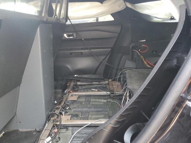 1FM5K8AB0MGA19090 - 2021 FORD EXPLORER POLICE INTERCEPTOR 黑色 照片 11