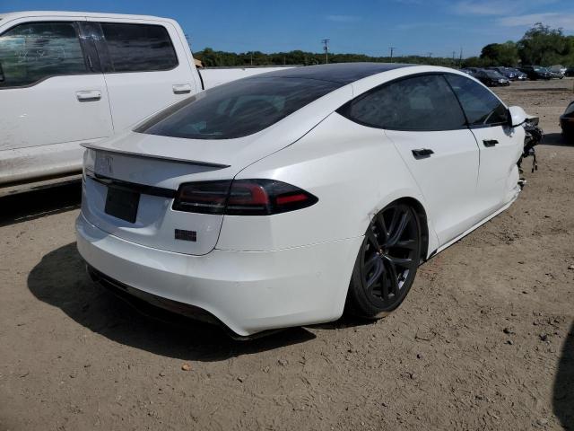 5YJSA1E63NF477278 - 2022 TESLA MODEL S Սպիտակ լուսանկար 4