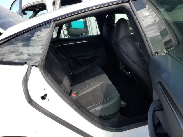 5YJSA1E63NF477278 - 2022 TESLA MODEL S Սպիտակ լուսանկար 6